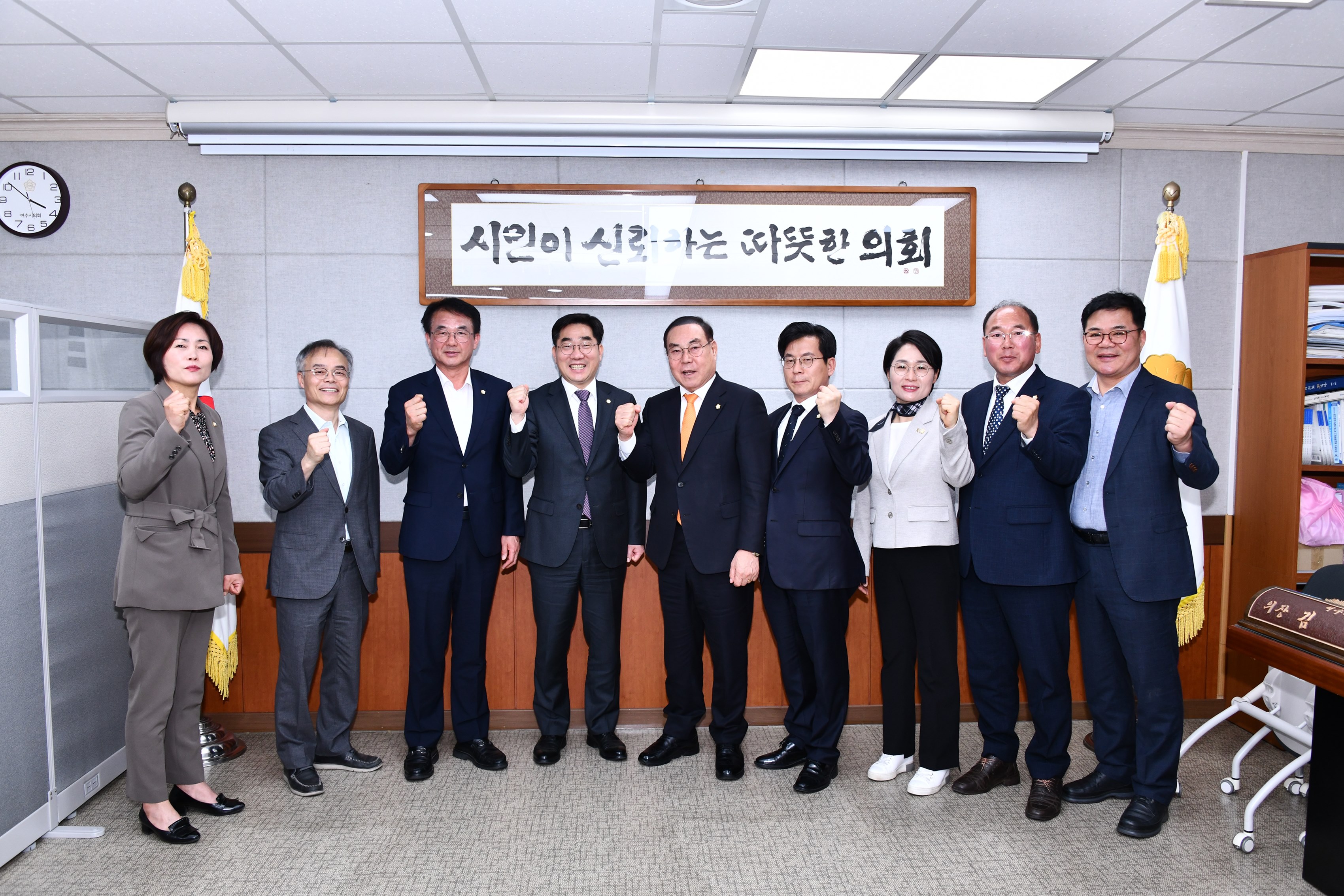 이병운 총장, 여수시의회 김영규 의장과 의과대학 유치 협력 논의